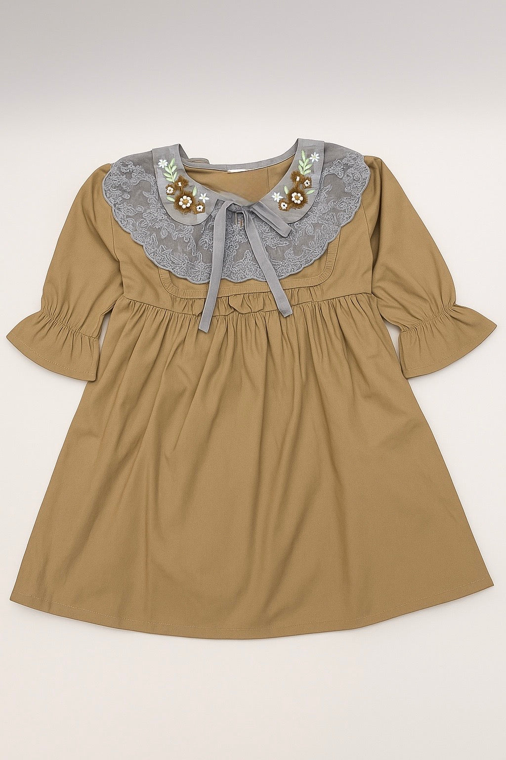 Poplin Lace Dresses for Girls | Ages 2–8 Years