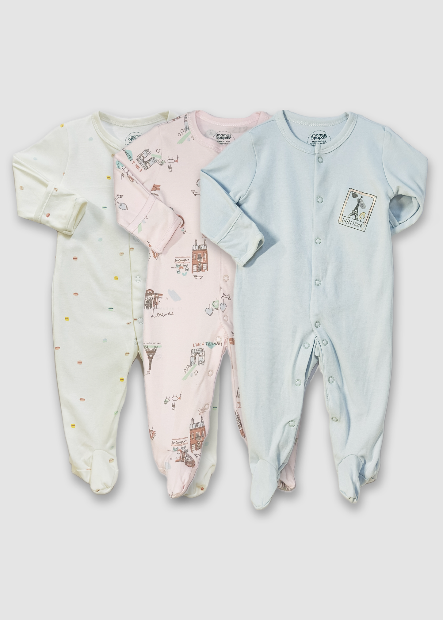 Full Rompers (Pack of 3)