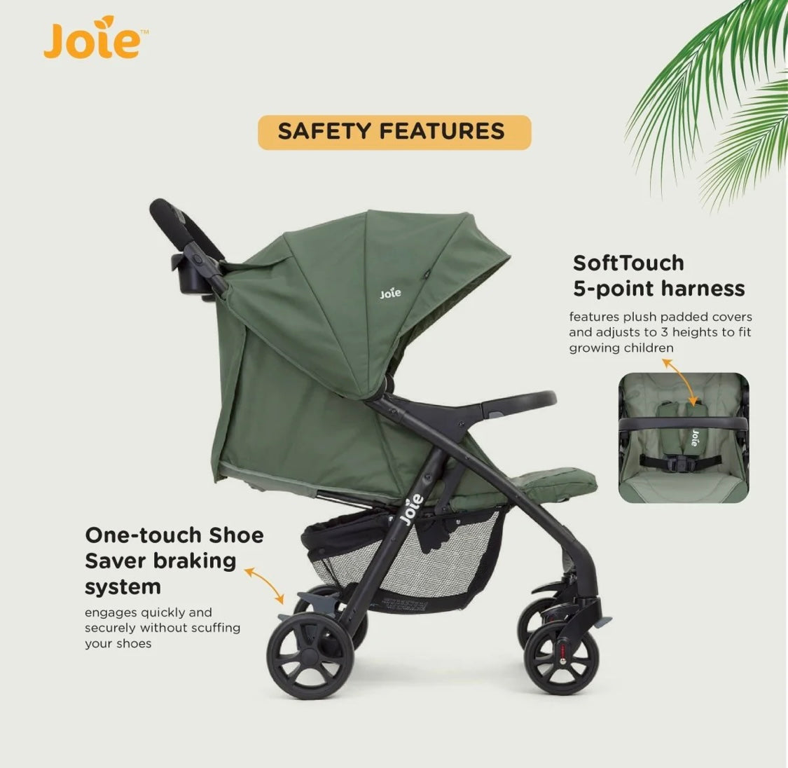 JOIE MUZE LX STROLLER LAUREL