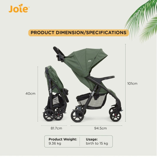 JOIE MUZE LX STROLLER LAUREL