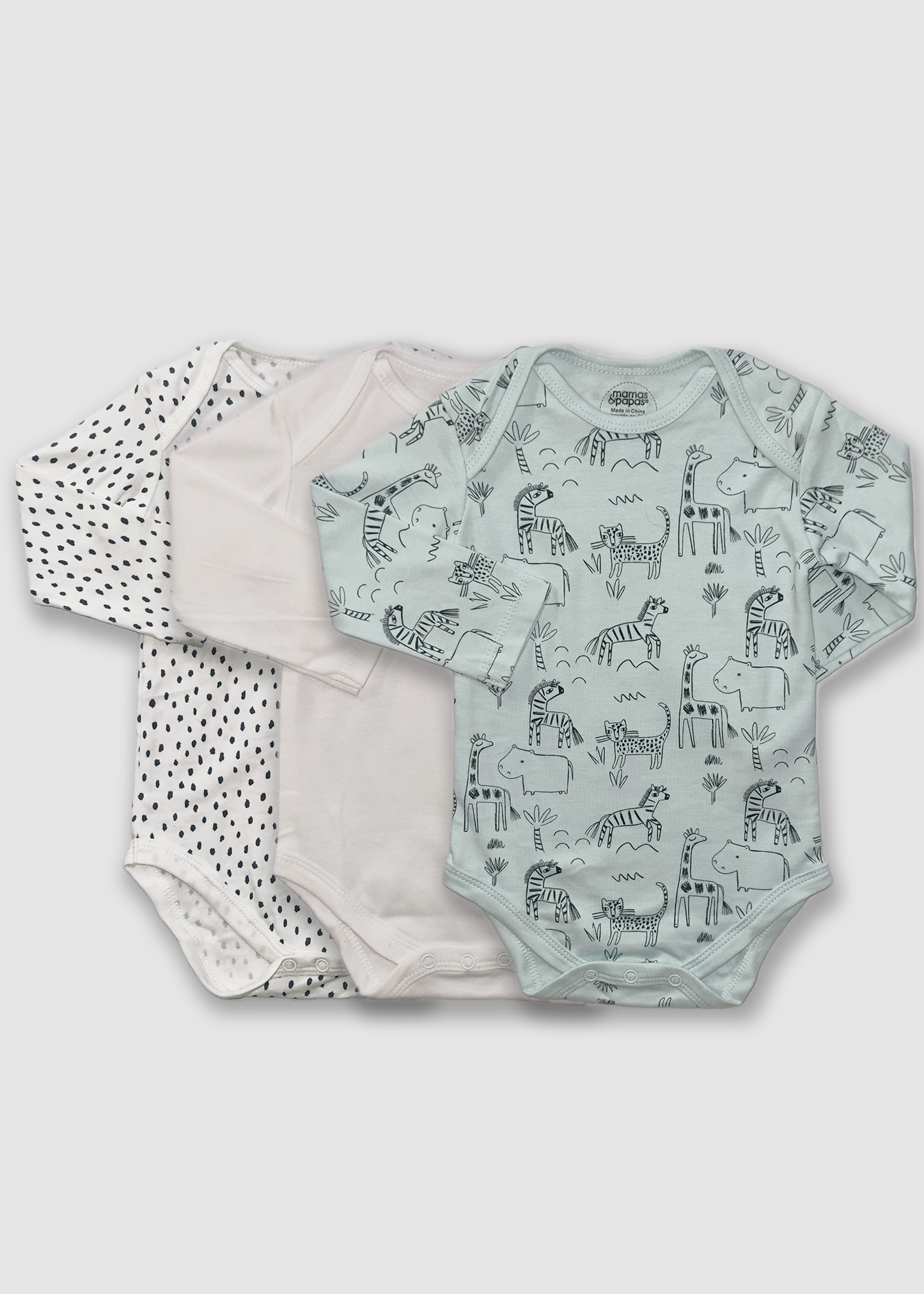 Half Rompers (Pack of 3)